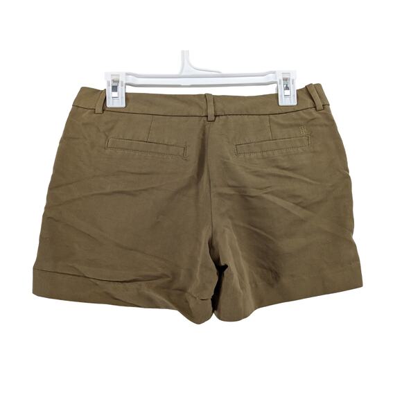 Tommy Hilfiger Chino Shorts 2 Khaki Pleated Classic Casual Golf Beige Everyday - Picture 2 of 10